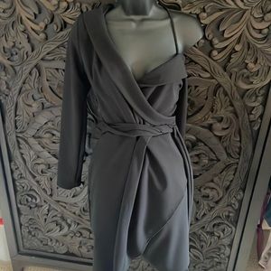 One off the shoulder dress